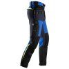 Pracovní kalhoty softshellové FlexiWork+ Stretch s PK modré Snickers Workwear (Velikost 58)