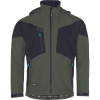 STUNTER softshell bunda (Velikost XXL, Barva olivová/černá)