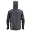 Softshellová bunda AllroundWork s kapucí šedá  vel. S Snickers Workwear (Velikost XXL)