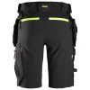 Kraťasy FlexiWork+ Softshell Stretch černé Snickers Workwear (Velikost 46)