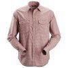 Košile kostkovaná AllroundWork červená vel. S Snickers Workwear (Velikost S)