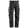 Odolné pracovní kalhoty RuffWork bavlněné černé Snickers Workwear (Velikost 58)