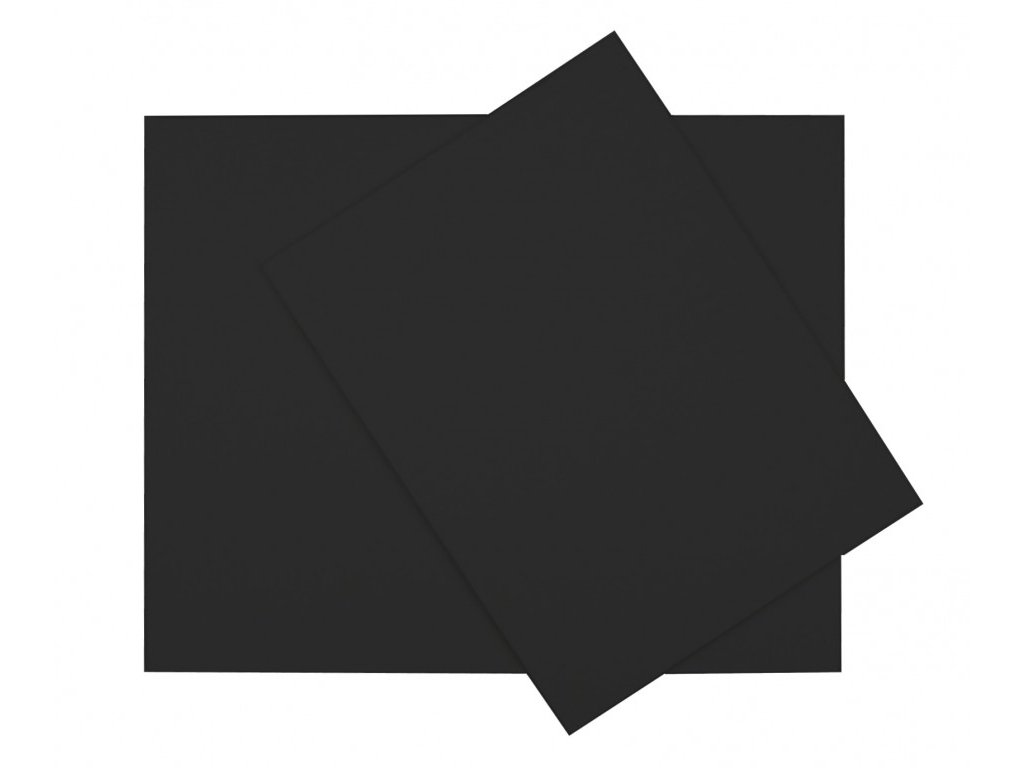 Černá šepsovaná deska dvě velikosti
