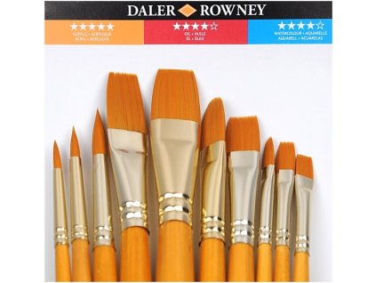 Sada 10 štětců Daler Rowney