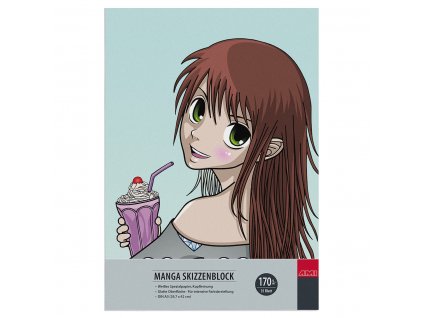 Blok Manga A4 zn. Ami pro kresbu Manga 170 g/m²