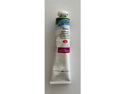 Výprodej - Akrylové barvy zn. Ladoga 46 ML -zeleň oxid - chrom 704