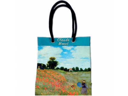 Taška s širokým dnem - Monet - Vlčí máky