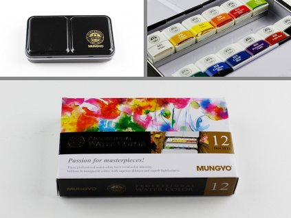 Akvarelové barvy Mungyo - Passion for masterpieces
