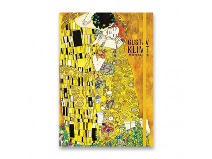 Sketch & Note Art náčrtník ve formátu A5 90 g/m2 Gustav Klimt