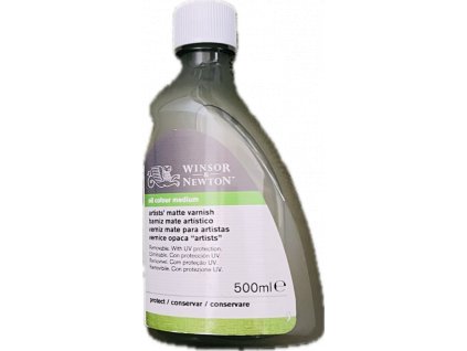 Závěrečný vysoké kvality zn. Winsor & Newton - matný 500ml pro olej