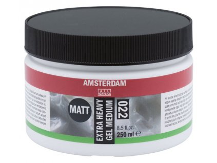 Extra Heavy Gel Matt - zhušťovač akrylových barev zn. Amsterdam - 250 ml