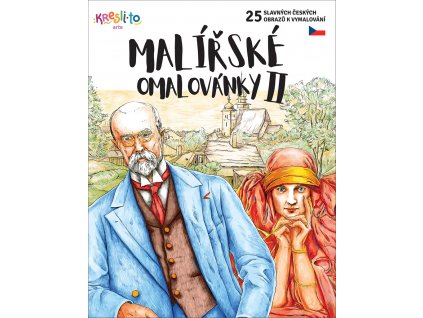 Malířské omalovánky - 25 slavných českých obrazů II
