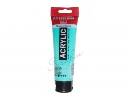 AMSTERDAM Akrylová barva 250 ml - turquoise green 661