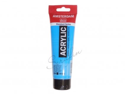 AMSTERDAM Akrylová barva 250 ml - brilliant blue 564