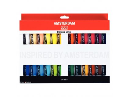 Sada akrylů Amsterdam Standard 24 x20ml