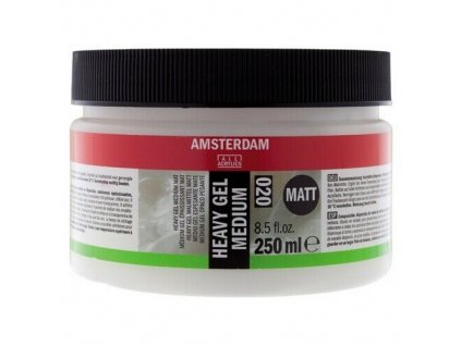 Heavy Gel Matt - zhušťovač akrylových barev zn. Amsterdam - 250 ml