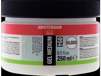 Gelové médium lesklé Amsterdam 250 ml