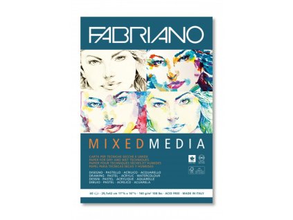 Blok Fabriano Mixed Media - 160 g/m2 A4