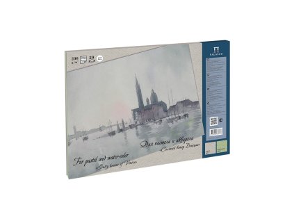 Blok akvarel a pastel zn Pallazo 100% celuloza  A3 200 g/m2