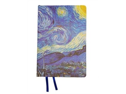 Zápisník A5 “The Starry Night” Vincent van Gogh