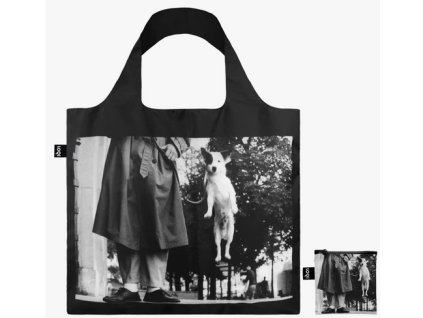 Skládací nákupní taška LOQI ELLIOTT ERWITT Dog Jumping