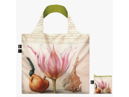 Skládací nákupní taška LOQI JORIS HOEFNAGEL Detail of a page in Mira Calligraphiae Monumen