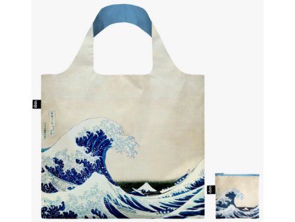 Skládací nákupní taška LOQI KATSUSHIKA HOKUSAI The Great Wave
