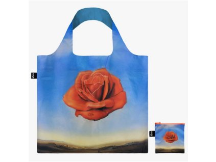 Skládací nákupní taška LOQI SALVADOR DALI Meditative Rose