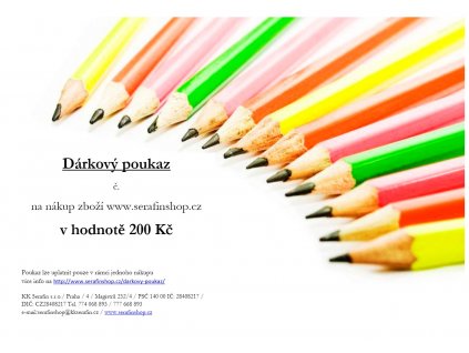 DC pastelky 200 Kč 1