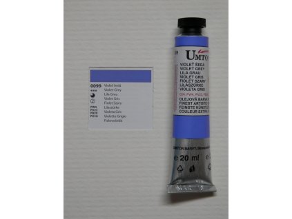 Olejová barva UMTON 20 ml - violeť šedá 9