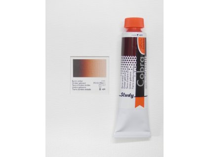 Olejová barva COBRA H2Oil 40 ml - Burnt umber 409