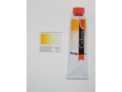 Olejová barva COBRA H2Oil 40 ml - Permanent yellow deep 285