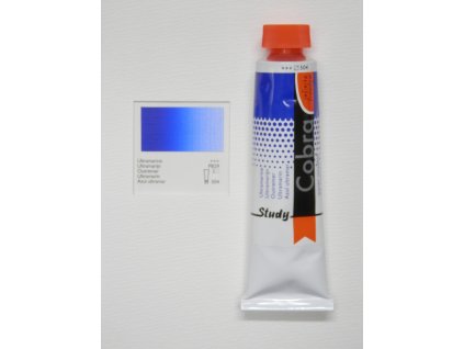 Olejová barva COBRA H2Oil 40 ml - Ultramarine 504