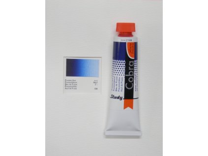 Olejová barva COBRA H2Oil 40 ml - Prussian blue 508