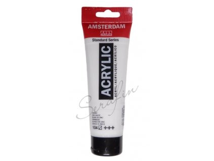 AMSTERDAM Akrylová barva 120 ml - zinc white 104