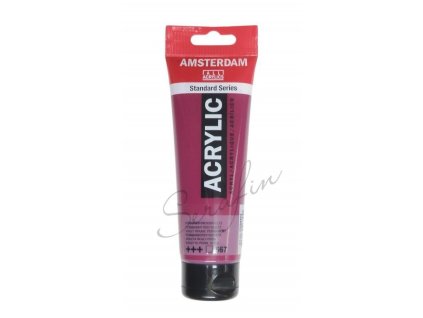 AMSTERDAM Akrylová barva 120 ml - permanent red violet 567