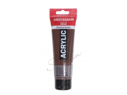 AMSTERDAM Akrylová barva 120 ml - burnt umber 409