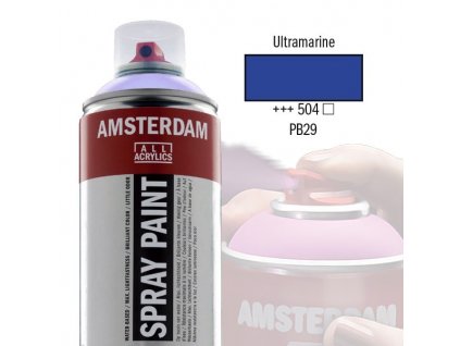 Amstr spray 504 Ultramarine