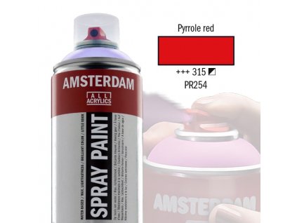Amstr spray 315 Pyrrole red