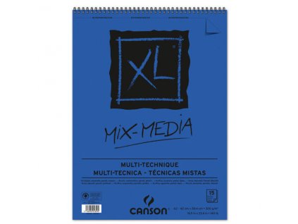 Blok XL MIX-MEDIA Canson 300g/m² - A2