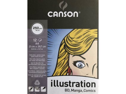Illustration skicák A4 zn. Canson