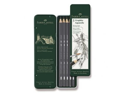 Akvarelové tužky 5 ks Faber Castell