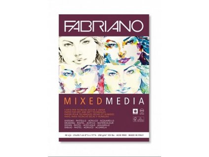 fabriano mix media