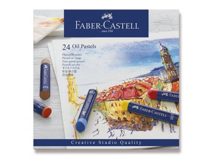 Olejové pastely Faber-Castell - 24 barev