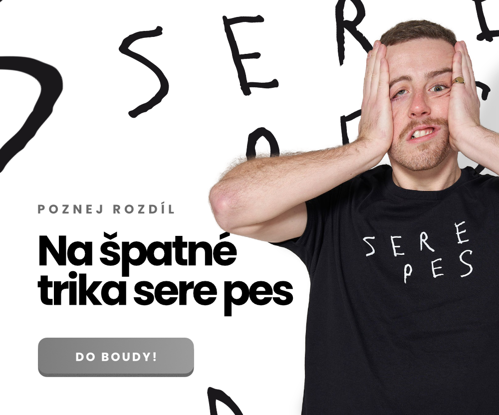 Mobil na špatné trika sere pes