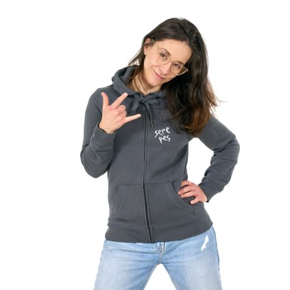 sere pes mikina queen zipped hood asphalt 01