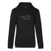 sere pes logo queen hooded black