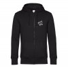 king zip hooded cerna sere pes
