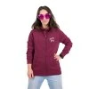 sere pes mikina queen zipped hood dark cherry 01