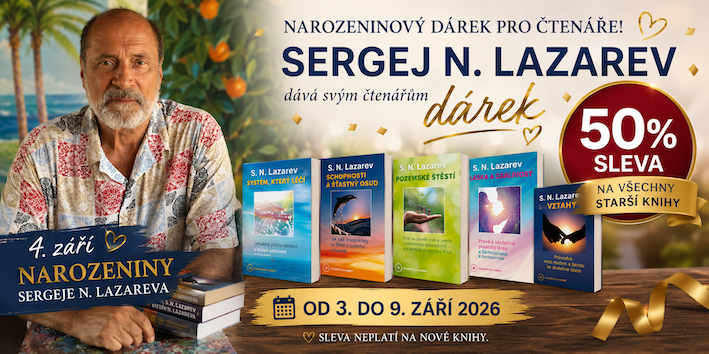 🎉 Narozeninový dárek pro vás: 50% sleva na knihy Sergeje N. Lazareva